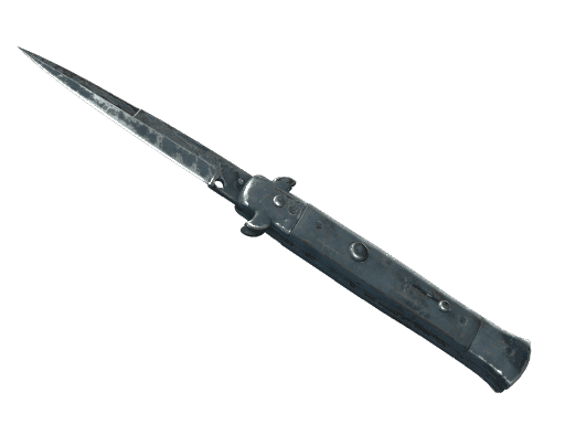 ★ Stiletto Knife | Night Stripe (Battle-Scarred)