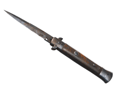 ★ StatTrak™ Stiletto Knife | Rust Coat (Well-Worn)