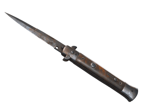 ★ StatTrak™ Stiletto Knife | Rust Coat (Well-Worn)