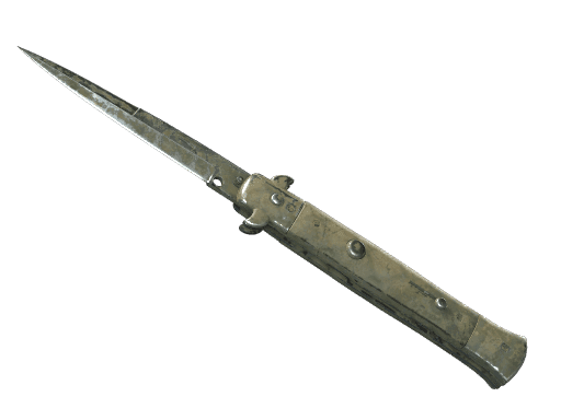 ★ Stiletto Knife | Safari Mesh (Battle-Scarred)