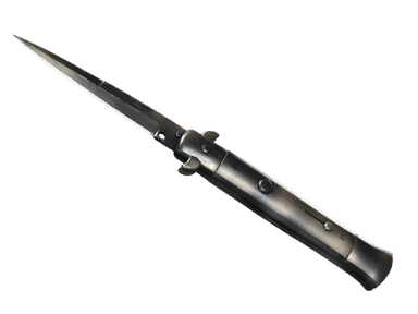 ★ Stiletto Knife | Scorched (Well-Worn)