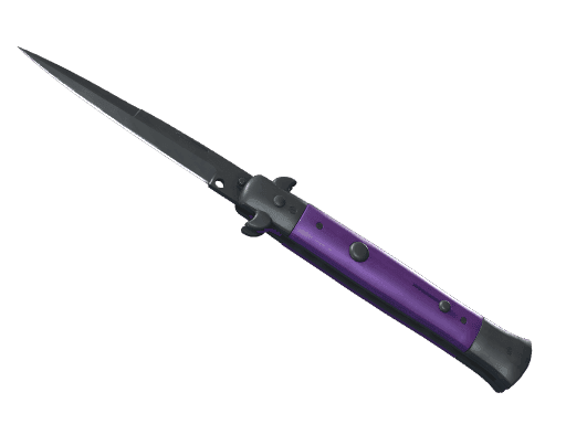 ★ StatTrak™ Stiletto Knife | Ultraviolet (Minimal Wear)