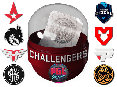 Stockholm 2021 Challengers Sticker Capsule