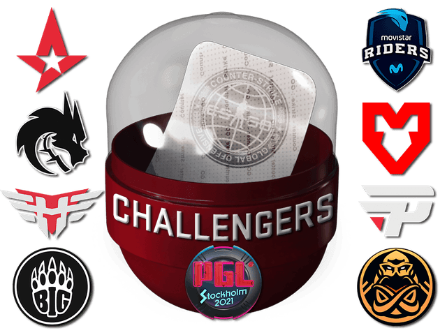 Stockholm 2021 Challengers Sticker Capsule