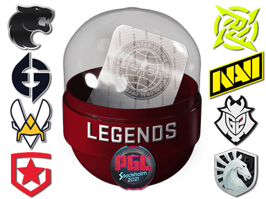 Stockholm 2021 Legends Sticker Capsule