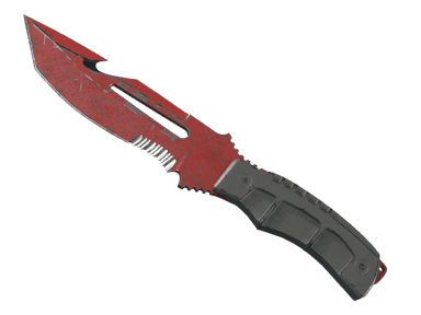 ★ StatTrak™ Survival Knife | Crimson Web (Battle-Scarred)