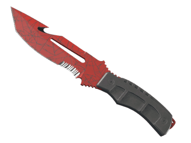 ★ StatTrak™ Survival Knife | Crimson Web (Minimal Wear)