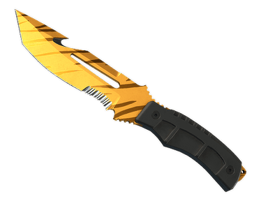★ StatTrak™ Survival Knife | Tiger Tooth (Minimal Wear)