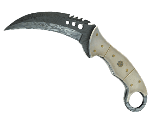 ★ StatTrak™ Talon Knife | Damascus Steel (Battle-Scarred)