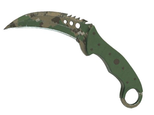 ★ Talon Knife | Forest DDPAT (Well-Worn)