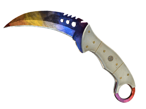★ StatTrak™ Talon Knife | Marble Fade (Minimal Wear)