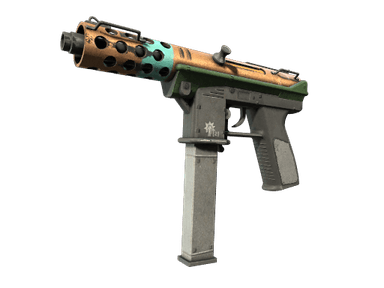 StatTrak™ Tec-9 | Flash Out (Well-Worn)