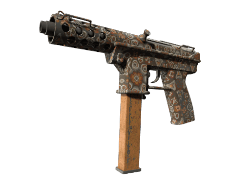 Tec-9 | Orange Murano (Battle-Scarred)