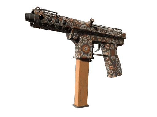 Tec-9 | Orange Murano (Well-Worn)