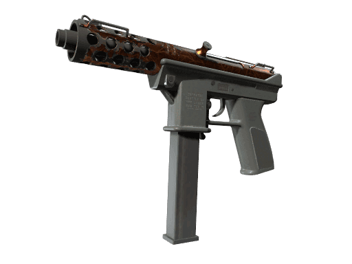Souvenir Tec-9 | Red Quartz (Well-Worn)