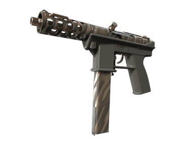 Tec-9 | Tiger Stencil (Battle-Scarred)