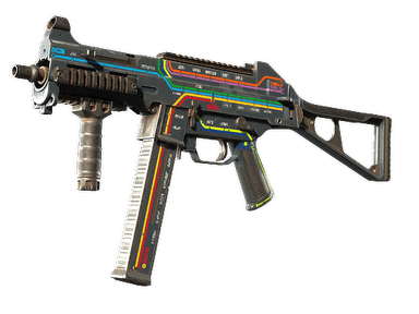 Souvenir UMP-45 | Late Night Transit (Battle-Scarred)