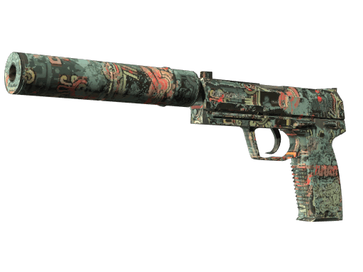 Souvenir USP-S | Ancient Visions (Well-Worn)