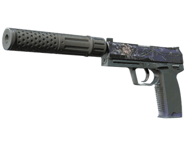 StatTrak™ USP-S | Black Lotus (Battle-Scarred)