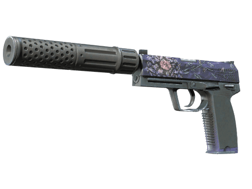 USP-S | Black Lotus (Minimal Wear)