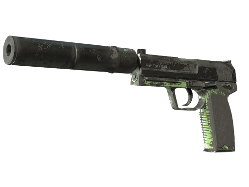 USP-S | Para Green (Battle-Scarred)