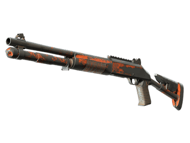 XM1014 | Blaze Orange (Battle-Scarred)