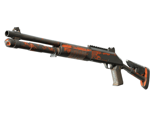 XM1014 | Blaze Orange (Battle-Scarred)
