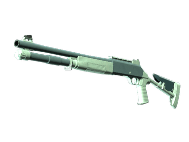 Souvenir XM1014 | Blue Spruce (Well-Worn)