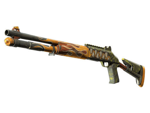StatTrak™ XM1014 | Incinegator (Well-Worn)