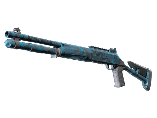 Souvenir XM1014 | VariCamo Blue (Factory New)