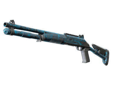 Souvenir XM1014 | VariCamo Blue (Field-Tested)