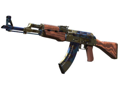 StatTrak™ AK-47 | Case Hardened (Well-Worn)