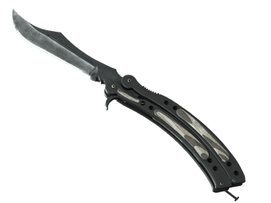 ★ Butterfly Knife | Black Laminate (Field-Tested)