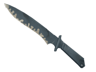 ★ Classic Knife | Night Stripe (Well-Worn)