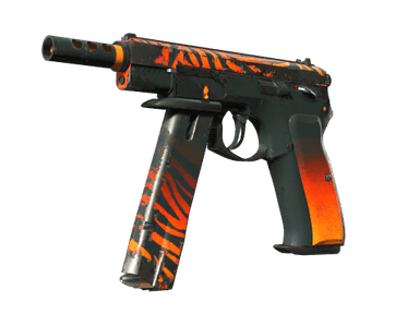 StatTrak™ CZ75-Auto | Tigris (Battle-Scarred)