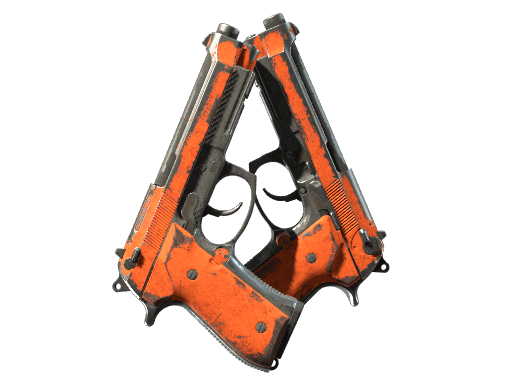 Souvenir Dual Berettas | Demolition (Battle-Scarred)