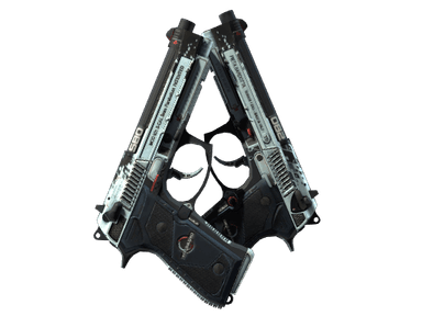 Dual Berettas | Dezastre (Well-Worn)