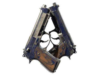Dual Berettas | Moon in Libra (Battle-Scarred)