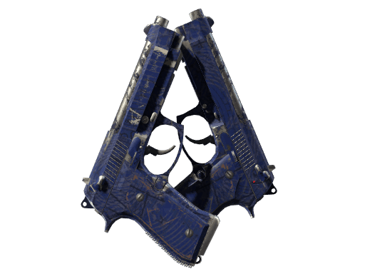 Dual Berettas | Moon in Libra (Well-Worn)