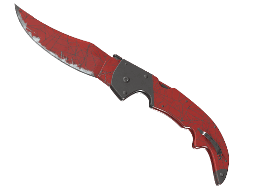 ★ StatTrak™ Falchion Knife | Crimson Web (Field-Tested)