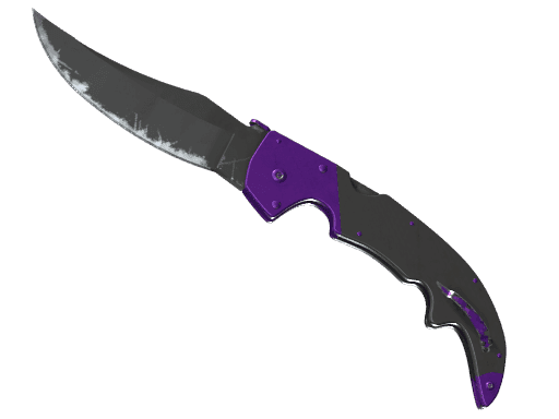 ★ StatTrak™ Falchion Knife | Ultraviolet (Field-Tested)