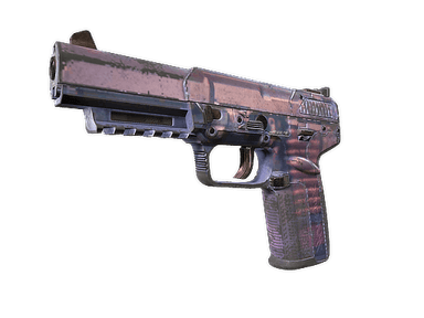 Five-SeveN | Dark Polymer (Battle-Scarred)