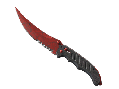 ★ Flip Knife | Crimson Web (Minimal Wear)