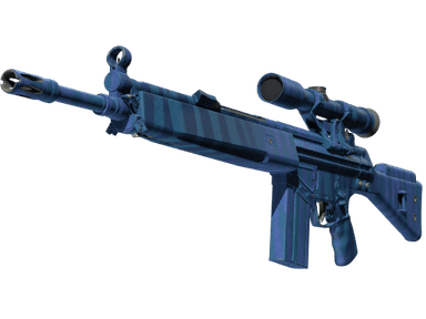 StatTrak™ G3SG1 | Azure Zebra (Minimal Wear)