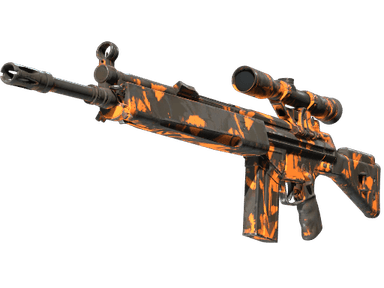 StatTrak™ G3SG1 | Orange Crash (Field-Tested)