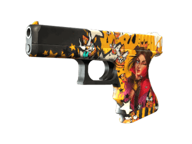 Glock-18 | Bullet Queen (Minimal Wear)