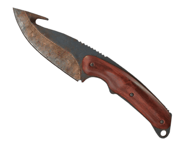 ★ StatTrak™ Gut Knife | Rust Coat (Battle-Scarred)