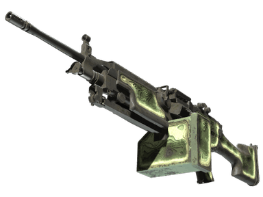 StatTrak™ M249 | Deep Relief (Battle-Scarred)