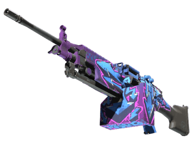 StatTrak™ M249 | Downtown (Minimal Wear)