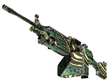 StatTrak™ M249 | Poison Dart (Well-Worn)